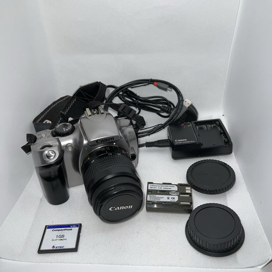 Canon Digital Camera SLR EOS 300D + Canon 35-80mm Auto Focus Lens - Tested Canon