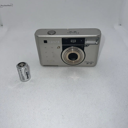 Konica Revio Z2 APS 24-48mm Zoom Viewfinder Film Camera Tested + Battery Konica Minolta