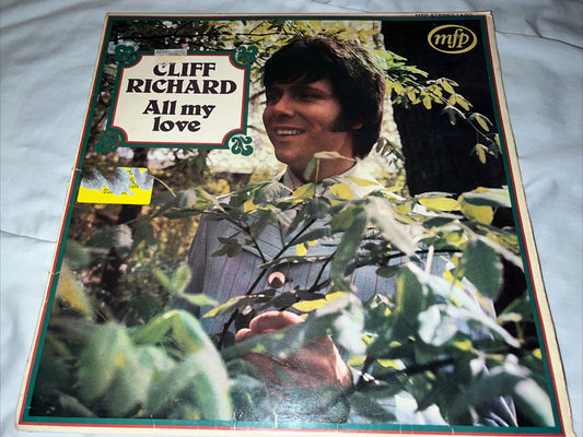 All My Love LP (Cliff Richard - 1970) MFP 1420 Buy Used Retro